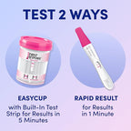 First Response Multi Check Quick & Simple Pregnancy Test Kit, 1 EasyCup Test with Built-in Pregnancy Test Strip, and 2 Rapid Result Pregnancy Tests, 1 Kit