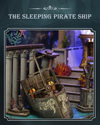 Book Nook Kit - DIY Miniature House Dollhouse 3D Puzzles for Adults and Teens - Gifts for Family and Friends Bookshelf Decor Tiny House Model Build with LED Light (BV02-010)