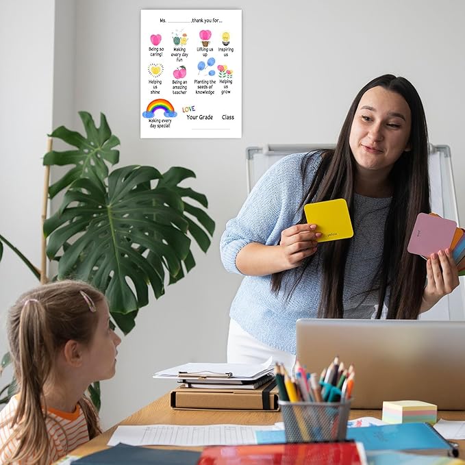 SHLINCO Teacher Appreciation Gift, Gift For Female Teacher, Creative Art Desktop Ornaments, Student Homemade Souvenirs, Year-End Souvenirs, Suitable For Desktop Decoration