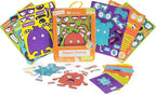 Open The Joy Magnetic Emotions Playset: Explore, Learn, and Express Feelings with Mix and Match Magnetic Characters and Expressive Faces - Ages 4 and Up