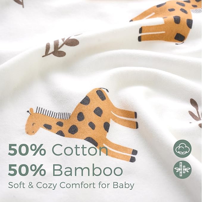 Momcozy Best Wishes Baby Towel with Hooded-Original Design Baby Towel Set -Soft & Absorbent- Shower Gifts or Bath Essential for Infant, Newborn, Toddler