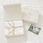 100% Organic Cotton Baby Blanket Knitted Softer Receiving Swaddle Warm Cozy Cuddle Crib Blanket for Newborns Infants Toddlers Boy and Girls White