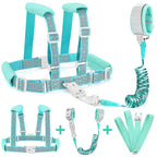 Accmor Toddler Harness Leash, Reflective Kid Harness with Anti Lost Wrist Link, Harness Leash for Toddlers, Child Walking Harness Kids Leash Wristband Belt with Lock for Baby Boys Girls to Outdoor