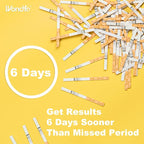 Wondfo 3.5mm Early Result Pregnancy Test Strips - Get Results 6 Days Sooner Than Missed Period-Sensitive and high-Accuracy HCG Testing Kit at 10 MIU/ml Cut-Off -[10 Packs]