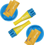 Uncle Bubble Blower for Kids and Toddlers, Set of 2 Mini Bubble Blower Makes Thousands of Bubbles Ease, Plastic Reduction Version