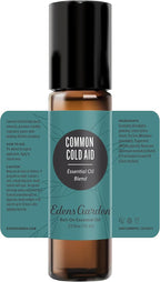 Edens Garden Common Cold Essential Oil Roll-On Blend – 100% Pure Essential Oil Formula, Naturally Crafted Aromatic Blend, Gentle and Pre-Diluted for Everyday Use, 10 ml (.33 fl oz)