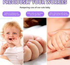 Baby Nail Trimmer Electric, 6 in 1 Rechargeable Baby Nail Clippers Manicure Set Grooming Kit for Toddler Infant or Adults (Purple)