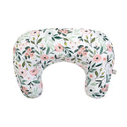 Boppy Nursing Pillow - Ergonomic Bottle & Breastfeeding Pillow with High, Firm, Large Area, Water-Repellent Cushion with Washable Cover; Baby Safety Alliance Verified - Pink Garden Flowers