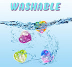 Valentine's Day Gifts for Kids Heart Mini Pop Push it Fidget Toy Keychain for Kids Adults, Party Favors Mini Pop Push it Bubble Fidget Sensory Toys Office Desk Toy（60pcs