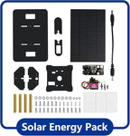 Smart Car kit Functions STEM Coding for Ages 16+ Solar Energy Expansion Pack(Without Car)-QD008