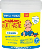 Boudreaux's Butt Paste Original Diaper Rash Cream, Ointment for Baby, 16 oz Flip-Top Jar