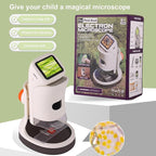 Microscope for Kids, 1000x Handheld, 2.0-inch Color Screen, Portable Educational Gift, Children's Microscope for 8-12 Year Olds