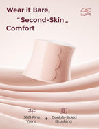 Momcozy Ergowrap Postpartum Belly Band for Natural and C-Section Recovery, Abdominal Binder with 3D Abdomen Lifting & Ergonomic Back Support, Seamless Belly Wrap Shapewear for Post Surgery Recovery