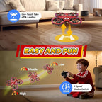 Spider Drone for Kids, Jomzuci RC Mini Drone with 360°Flip, Hover Indoor Drones for Kids 8-12 with 2 Batteries, Headless Mode, 3 Speed Mode, Quadcopter Outdoor Toys Gifts for 8-12 Year Old Boys Girls