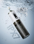 Nasal Irrigation System Electric Neti Pot Sinus Rinse Machine 200ml for Adults & Kids with 4 Nozzles & 30 Salts, USB-C Charge, Gentle Nasal Irrigation Device for Sinus Relief & Allergy（Gray）