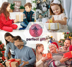 Gear Ball for ADHD 3D Printed Gear Ball Steampunk Whirling Wonder Fidget Toy Gearsphere Gear Ball for Stress and Anxiety Relaxing Fidget Ball Ideal for Sensory Needs and Autism (Laser Black Red)