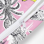 Wet Bag, Wet Dry Bag, Wet Bag for Swimsuit, Travel, Beach, Pool, Diapers, Dirty Yoga Gym Clothes, Makeup Bag, Waterproof Tropical Palm Leaves Decor Jungle Palm Leaf Favors