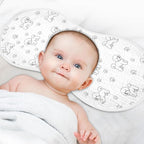 2 Pack Muslin Burp Cloths Cute Bichon Dog White Cotton Baby Burp Cloths Extra Absorbent and Soft Thick Burping Cloth for Baby Boys Girls 22x11 Inch