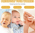 Baby Nail Trimmer Electric, 6 in 1 Baby Nail File Clippers Infant Grooming Kit Manicure Set for Toddler or Adults, Yellow