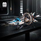 Space Spaceship Building Blocks Set,with Lights and Power Motor,Interstellar Space Station,Space Exploration Toy,Creative Gift Idea for Adults and Space Fans,for Boys and Gril Age 8-12