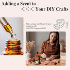 PHATOIL 3.38FL.OZ Sandalwood Sanctuary Fragrance Oils for Aromatherapy, Essential Oils for Diffusers for Home, Perfect for Diffuser, Yoga, Skin Care, DIY Candle and Soap Making - 100ml