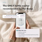 Papablic Bottle Washer Pro, Bottle Washer & Sterilizer & Dryer, 4-in-1 Bottle Washer Sanitizer for Bottles, Pump Parts, & Baby Essentials - Quick & Clean with 60 Detergent Tablets