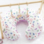 Nursing Pillow Cover 1 Pack, Minky Removable Nursing Pillowcase for Breastfeeding Pillows, Reversible Feeding Slipcover for Baby Boys/Girls, Super Soft Comfortable (Butterfly)