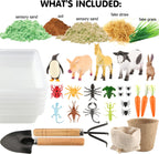 Farm Animal Sensory Bin Filler,Farm Figures Learning Educational Toys for Boys Girls
