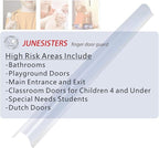 Door Pinch Guard Baby Proofing, Door Hinge Cover, Door Protector for Kids Finger Safety, Door Finger Pinch Guards Heavy Duty, Door jam Shield,JuneSisters 4