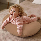 FUNUPUP 2 Pack Muslin Nursing Pillow Cover Compatible with Boppy Nursing Pillow, Soft Baby Nursing Covers for Breastfeeding Pillows for Boys Girls, Brown&Floral