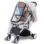 Bemece Stroller Rain Cover Universal Stroller, Travel Weather Shield Windproof and Waterproof Protect from Dust and Snow