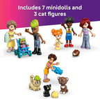 LEGO Friends Heartlake City Apartments and Stores Dollhouse - Toy Building Set for Kids, Girls and Boys, Ages 12+ - Gift Ideas for Birthday - with 7 Minidolls, a Micro-Doll, and More - 42670