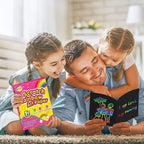 Rainbow Scratch Paper Art for Kids: 60PCS Magic Arts Crafts Gifts Toys for Girls Boys Ages 4 5 6 7 8 9 Games Activities for Birthday Family Fathers Day Christmas Stocking Stuffers Easter(Girls)