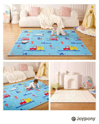 Baby Play Mat, Foldable Play Mats for Babies and Toddlers, Waterproof & Anti-Slip Baby Floor Mat for Tummy Time, Baby Mat for Floor with Travel Bag for Indoor Outdoor 71x59x0.4 inches
