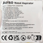 Baby Nasal Irrigator, 4PCS Nasal Syringe for Baby, Syringe Nasal Irrigator with Tweezers & Cleaning Brush, Baby Nasal Aspirator with Silicone Nasal Suction Tips Portable Baby Nasal Syringe