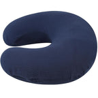 Onacosht Muslin Nursing Pillow Cover Soft 100% Cotton Feeding Pillow Slipcover Fits Standard Infant Nursing Pillow for Baby Boy and Girl, Navy Blue