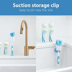 Dr. Brown's Natural Flow Anti-Colic Options+ Special Edition Blue Baby Bottle Gift Set with Soft Sippy Spout Transition Cup, Flexees Teether, Bottle Cleaning Brush and Travel Caps