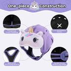 Mambobaby Baby Head Protector Baby Helmet for Crawling Walking，Extra-Thick Deep Forehead Padding, Ultra-Lightweight Breathable, Toddler Helmet 6-24 Months-Unicorn