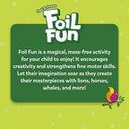Skillmatics Foil Fun - Animals Mega Pack, No Mess Art for Kids, Craft Kits & Supplies, DIY Creative Activity, Travel Toys, Gifts for Boys & Girls Ages 4, 5, 6, 7, 8, 9, Travel Toys