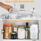 Baby Food Maker & Food Processor, Upgraded 14-in-1 Baby Food Blender, Puree Maker, Puree Grinder for Fruit, Veggies, Meat, Baby Feeding Essentials, Shower Gifts Set