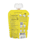 White Leaf Provisions Organic Purees / Baby Food Pouches - Fruits, Veggies & Grains, Toddler snack, Regeneratively Farmed, No Added Sugar, Non-GMO, BPA-Free Pouches 3.17 oz (Pack of 24, Mango + Carrot + Banana + Pear)