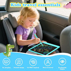LCD Writing Tablet for Kids Age 3-12 Years-10 Inch, Portable/Interactive/Mess Free Coloring/Reusable Used for Family Educational Learning, Travel Calm Down Toys, Sketch Pad, Stuffers Gifts for Teen