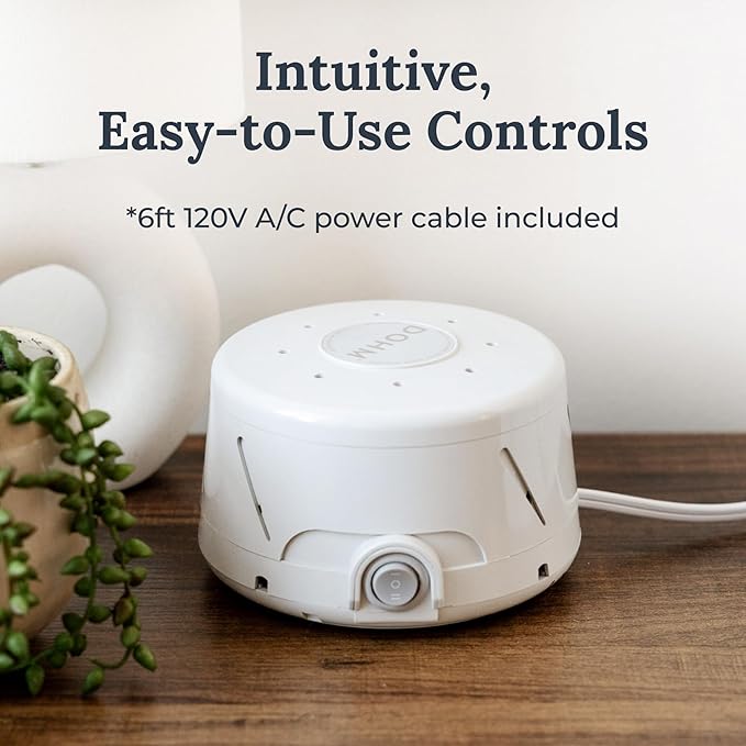 Yogasleep Dohm Classic (3 Pack) The Original White Noise Sound Machine, Soothing Natural Sounds from a Real Fan, Sleep Therapy for Adults & Baby, Noise Cancelling for Office Privacy & Meditation