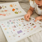 Together with You Sticker + Coloring Book (500+ Valentine's Stickers for Kids & 12 Coloring Pages) Side by Side Activity Book, Fun Road Trip Activity, Cute Craft for Boys & Girls Ages 2-4 4-8, 8-10