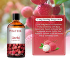 PHATOIL 3.38FL.OZ Litchi Fragrance Oils for Aromatherapy, Essential Oils for Diffusers for Home, Perfect for Diffuser, Yoga, Skin Care, DIY Candle and Soap Making - 100ml
