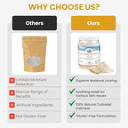 Dirty Treasures Colloidal Oatmeal Bath | Eczema & Itchy Skin Relief | Baby-Safe, 100% Natural, Fragrance-Free | 2 lb (32oz)