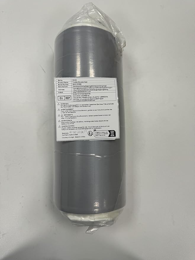 Toddler Booster Seat for Dining Table Chair,Non-Slip Bottom Baby Kid Booster Seat for Dining Table,2 Adjustable Straps,Portable Booster Seat for Table Travel Booster Seat for Toddler(Grey+White)