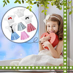 Bencailor 8 Pieces Summer Doll Clothes for 11.8 Inch Doll Accessories Shirt Skirts Dress Outfit Clothing for Birthday Gift(Cute)