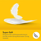 Medela Ultra-Breathable Nursing Pads, Highly Absorbent, Super Soft, Discreet Design for Comfortable Wear, Pack of 60
