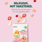 Little Bellies Organic Apple & Berry Softcorn Baby Snack (Pack of 18 x 0.28 oz Individual Packs)